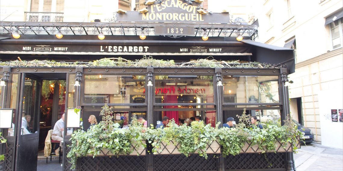 【巴黎 Paris】巴黎金蝸牛餐廳 百年老店品嚐法式名菜勃根地烤蝸牛L’Escargot Montorgueil